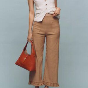 Colette Wide-Leg Pants by Anthropologie Maeve NWT Size 28